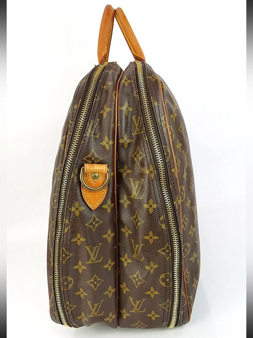Louis Vuitton Brown Monogram Weekend Travel Bag